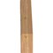 Ekena Millwork 6"W x 24"D x 28"H Merced Rough Sawn Knee Brace, Western Red Cedar BRC06X24X28MRC00RWR - alternate 4